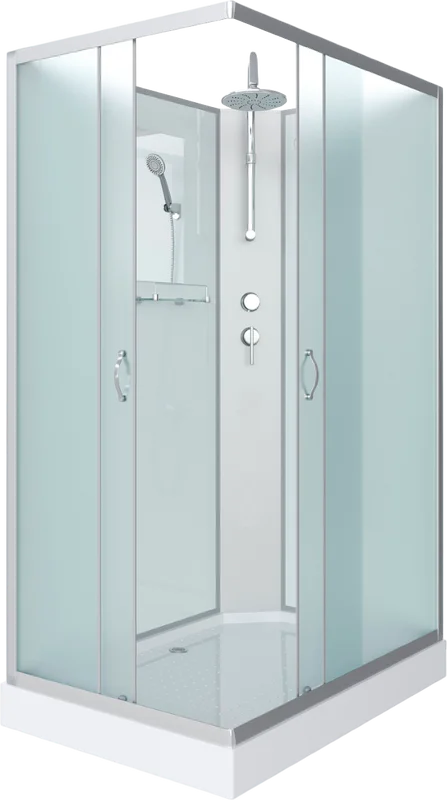 Душевая кабина Niagara Classic 110x80 см стекло матовое - фото 1