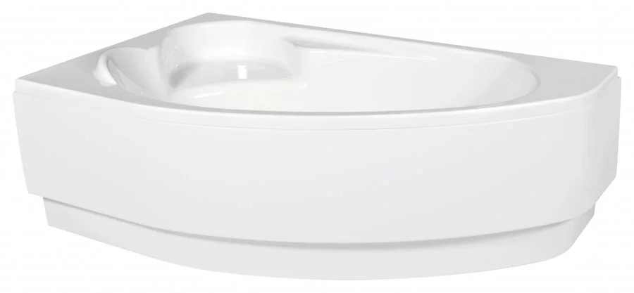 Ванна акриловая Cersanit Kaliope 170 x 110 см, асимметричная, белая, левая/правая - фото 2