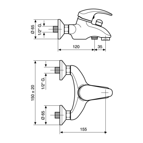 Схема, для ванны - фото 2