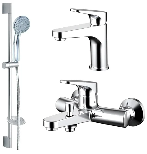 Комплект для ванной комнаты Bravat Eler F00450CP - фото 1