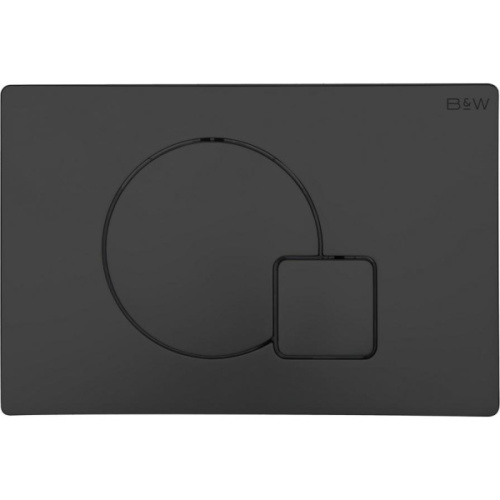 Клавиша смыва Black&White Universe 952 ABS пластик