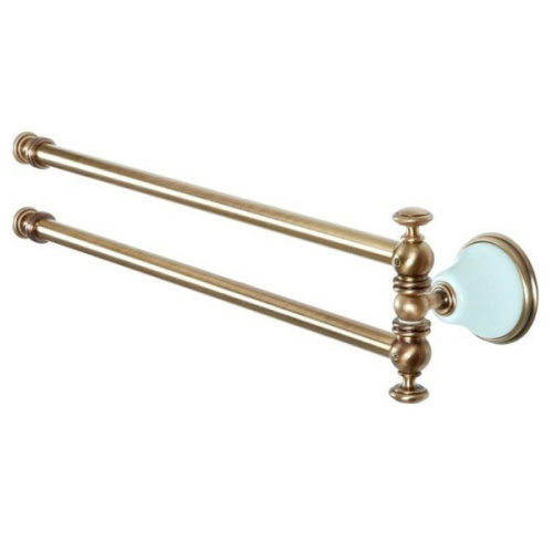 Полотенцедержатель, цвет белый/бронза, Tiffany World Harmony - фото 2