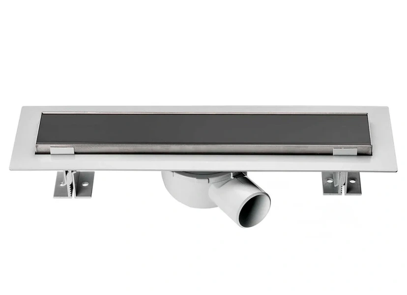 Душевой лоток Vincea Say Optima 65 см черный матовый/хром, хром, черые - фото 3