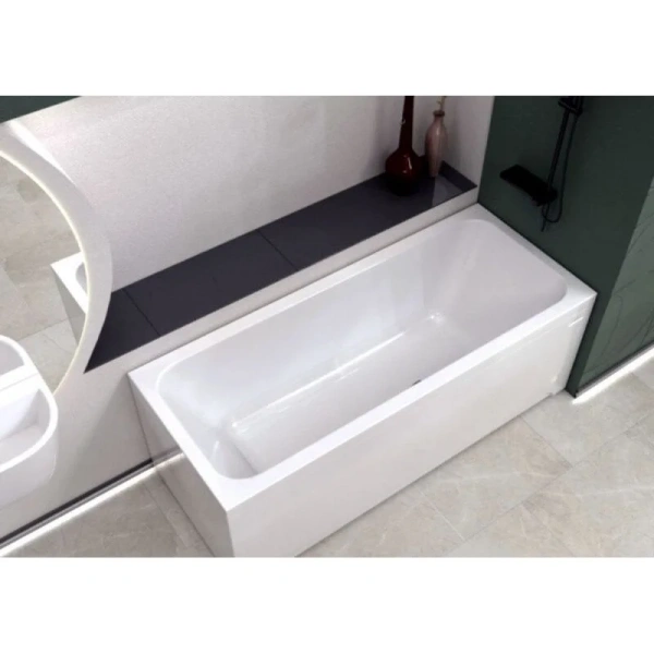 Ванна акриловая Радомир Патрисия 1-01-0-0-1-331, 170 x 70 см, рама-подставка, белая - фото 4