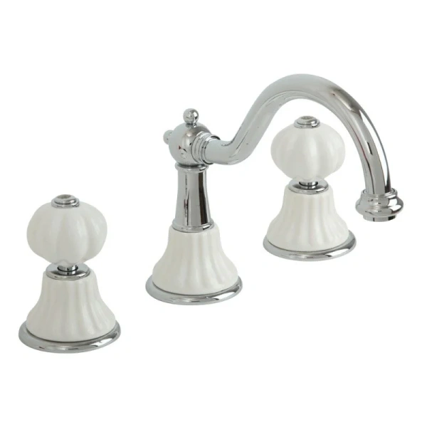 Смеситель для раковины Migliore Olivia на 3 отверстия - фото 1