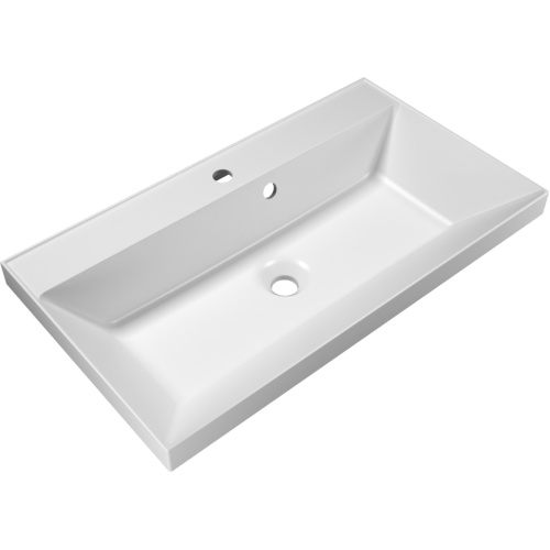 Раковина мебельная BelBagno Marino 80 см из искусственного мрамора - фото 3