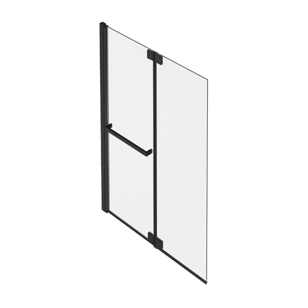 Шторка для ванны Jacob Delafon Adequation 100x140 см черная, современные, hi-tech - фото 3