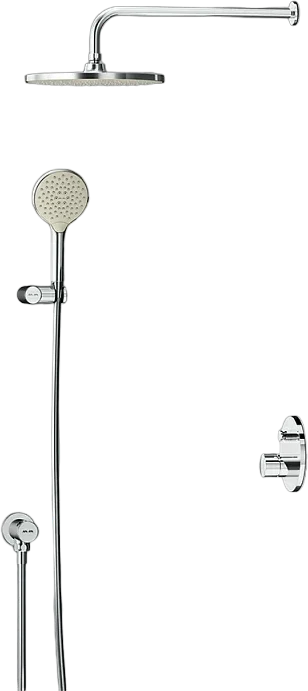 Душевой комплект Am.Pm X-Joy FP85A1RH2 нажимной смеситель, по запросу - фото 5