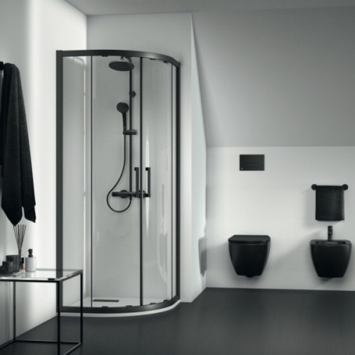 Душевой уголок Ideal Standard Connect 2 80х80 см алюминиевый профиль, прозрачные - фото 8