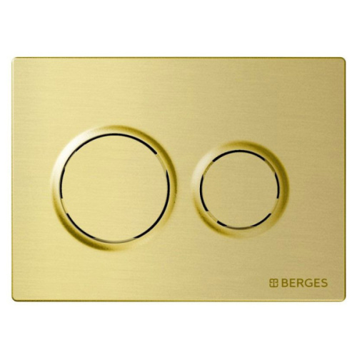 Клавиша смыва Berges Novum O8 бронза - фото 1