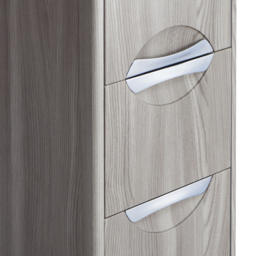 Шкаф-пенал подвесной Акватон Сильва 32 см правый, дуб фьорд, 30 см - фото 3