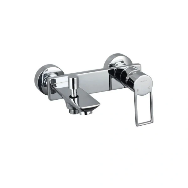 Смеситель для ванны и душа Caprigo Kub 54-011-crm, хром - фото 1
