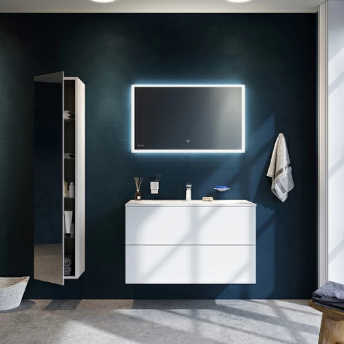 Шкаф для ванной зеркальный левый  AM.PM Spirit 2.0 , по запросу, нет в наличии - фото 2