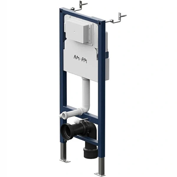 Унитаз с инсталляцией Am.Pm Like кнопка черная матовая index_4 - фото 9