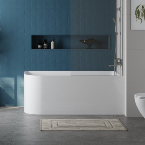 Ванна акриловая BelBagno 170x73 см правосторонняя - фото 3