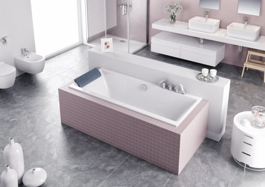 Ванна акриловая Excellent Pryzmat Slim 160 х 75 см - фото 2