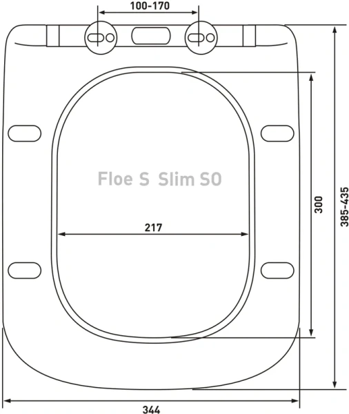 Унитаз подвесной BERGES Floe безободковый, фарфор, керамика - фото 8