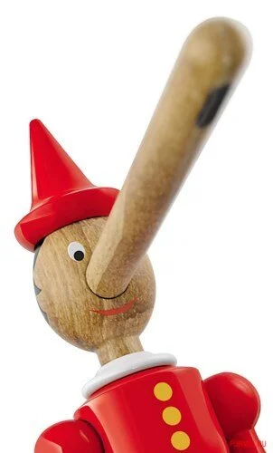 Смеситель для кухни раскрашенное дерево Emmevi Pinocchio, хром - фото 4