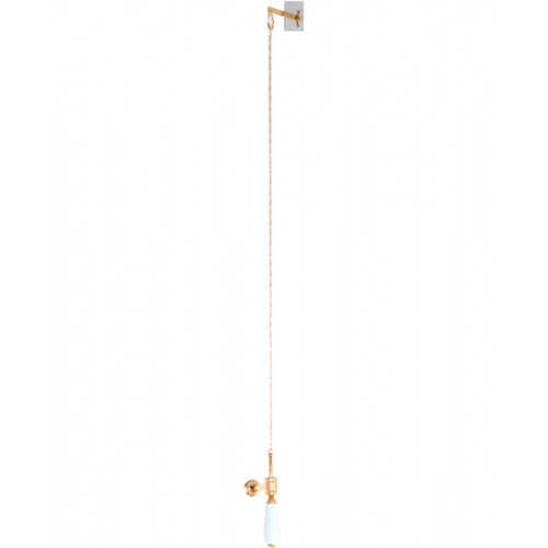 Унитаз напольный с высоким бачком Migliore Bella 2062 фурнитура золото, с антивсплеском - фото 9