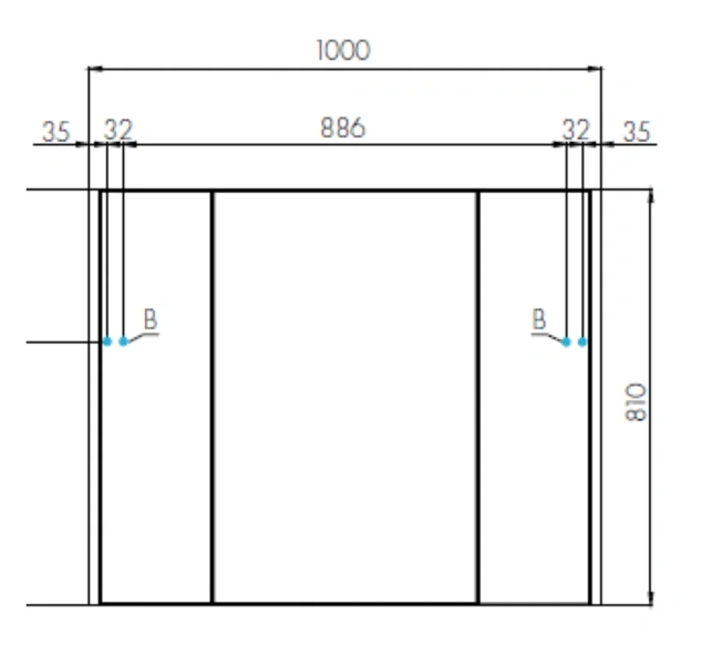 Зеркальный шкаф Акватон Беверли 100 см белый глянцевый - фото 2
