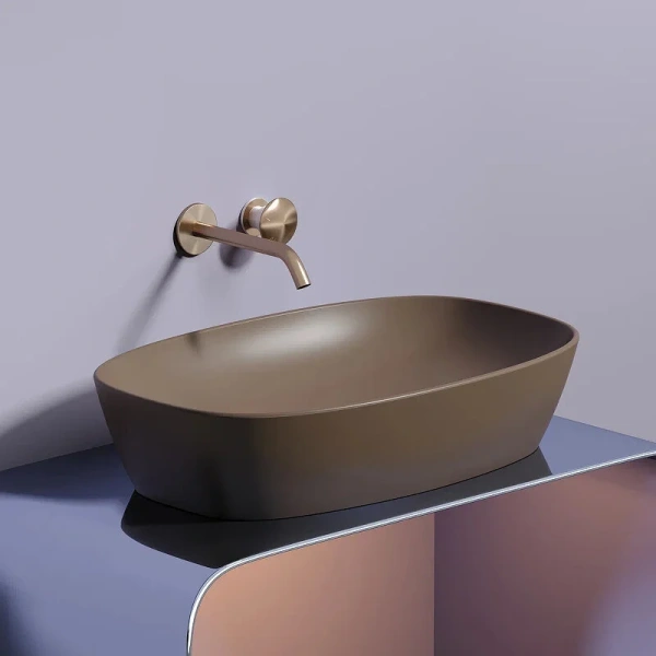 Раковина Ceramica Nova Element 60 см темно-коричневая, 60 см - фото 6