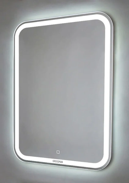 Зеркало с подсветкой Grossman Elegans 55 см прямоугольное - фото 1