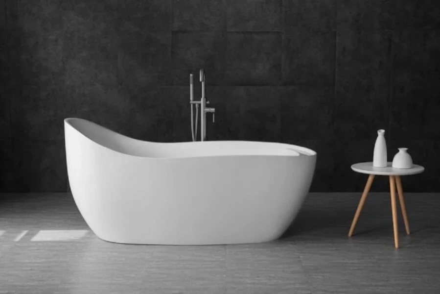 Ванна акриловая BelBagno 170х80 см отдельностоящая  - фото 2