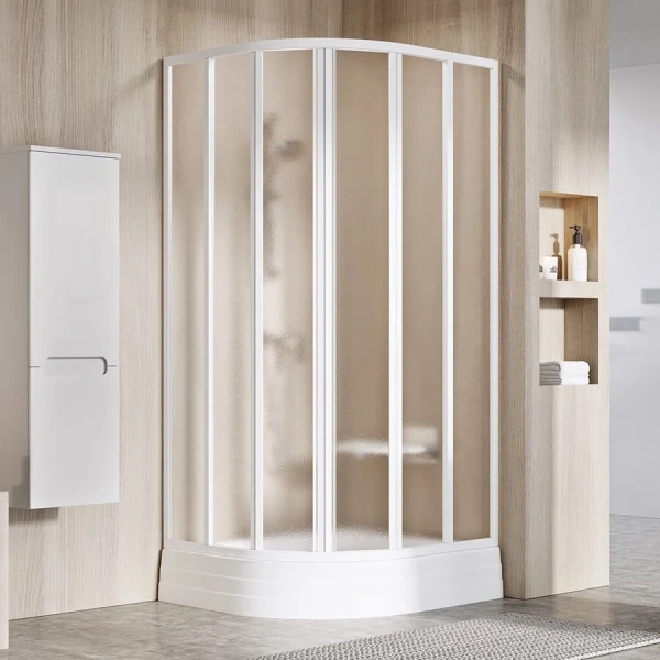 Полукруглый душевой уголок Ravak Supernova SKKP6 90 - фото 1