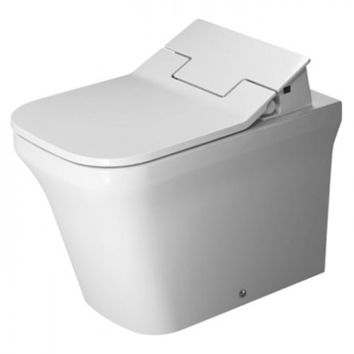 Унитаз напольный Duravit Rimless P3 Comforts SensoWash 216659 - фото 4