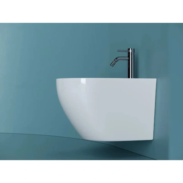 Биде подвесное Ceramica Nova Uno белое - фото 3