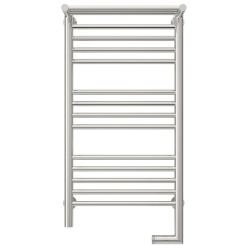 Полотенцесушитель электрический правый, с полкой цвет без покрытия Сунержа Богема 2.0 800х400, по запросу - фото 2