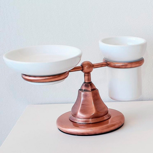 Держатель мыльницы и стакана для ванной Nicolazzi Teide 1494 - фото 11