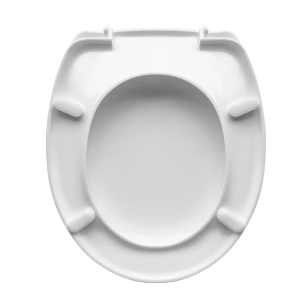 Крышка-сидение BERGES Real белая - фото 4