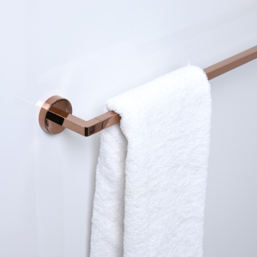 Полотенцедержатель WasserKRAFT Asphe розовое золото, золото - фото 3