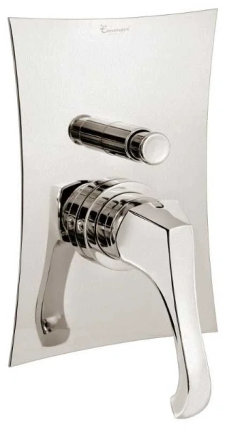 Смеситель для душа зачищенный никель Emmevi Ares - фото 2