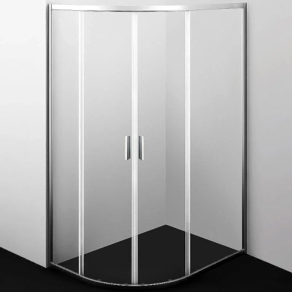 Душевой уголок WasserKRAFT Lippe 120х90 см профиль хром - фото 1