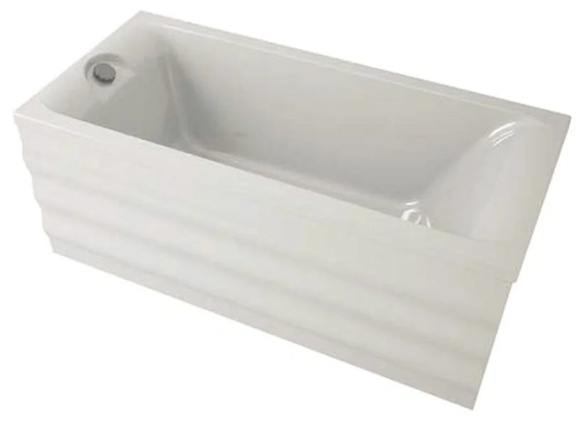 Акриловая ванна Eurolux Qwatry E1015070029, 150 х 70 см, белая - фото 3