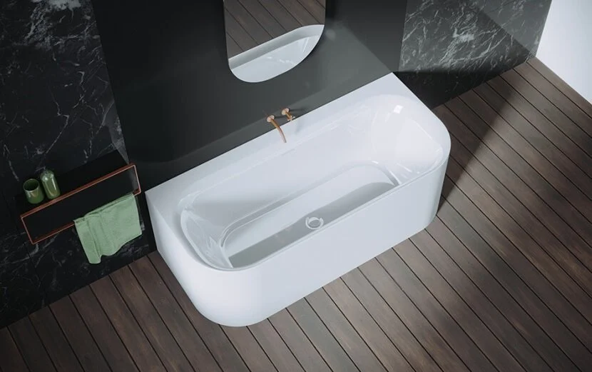 Ванна акриловая Riho Devotion B2W B096001005, 180 x 80 см, цвет белый, овальные - фото 5