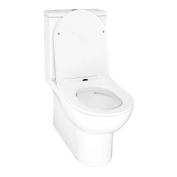 Унитаз компакт Azario Ambra безободковый - фото 4