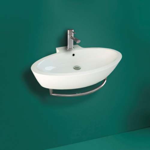 Раковина, цвет белый матовый, Simas LFT Spazio LFT 34 BI MATT, по запросу - фото 3