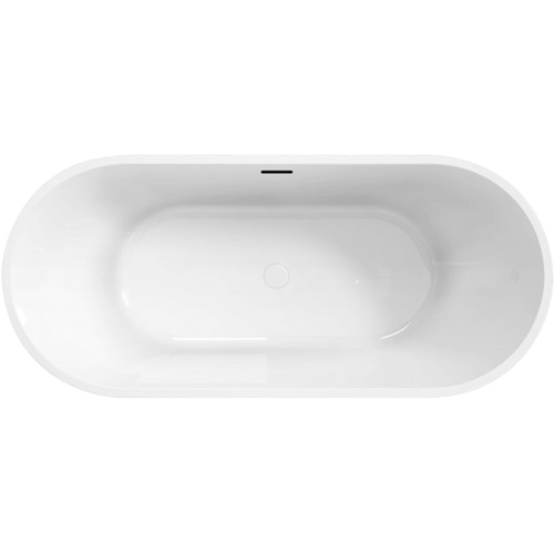 Ванна акриловая BelBagno Uno 170x80 см отдельностоящая - фото 3