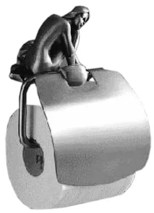 Бумагодержатель, серебро, Art&Max Juno - фото 1