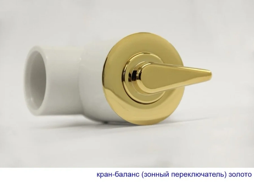 Ванна гидромассажная Whitecross Layla 170 x 75 см, NANO, золото, белый, 0102.170075.100.NANO.GL, приставные, встраиваемые - фото 7