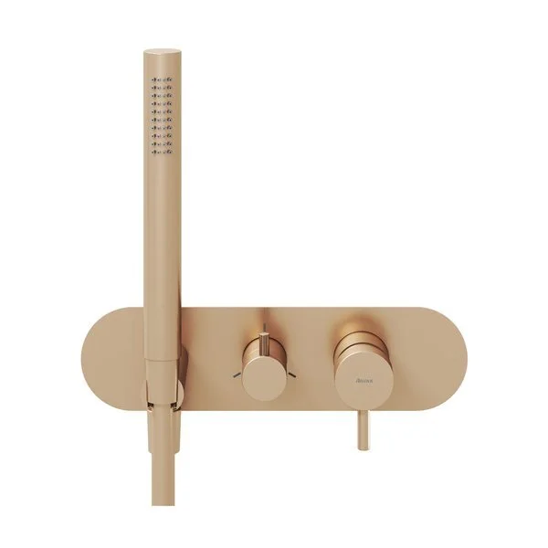 Смеситель для душа Ravak Espirit розовое золото, золото - фото 4