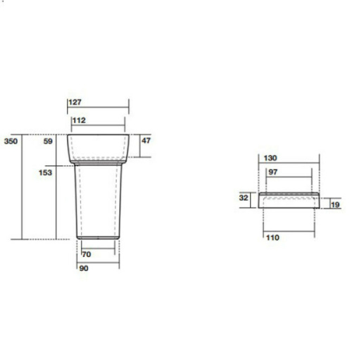 Унитаз напольный Kerasan Retro 101 фарфор - фото 3