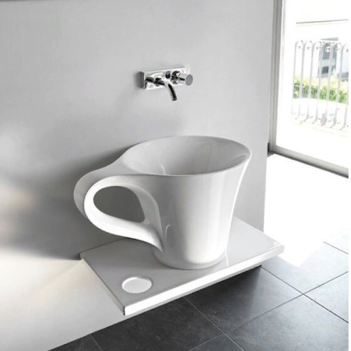 Раковина, цвет белый, ArtCeram One Shot - фото 3