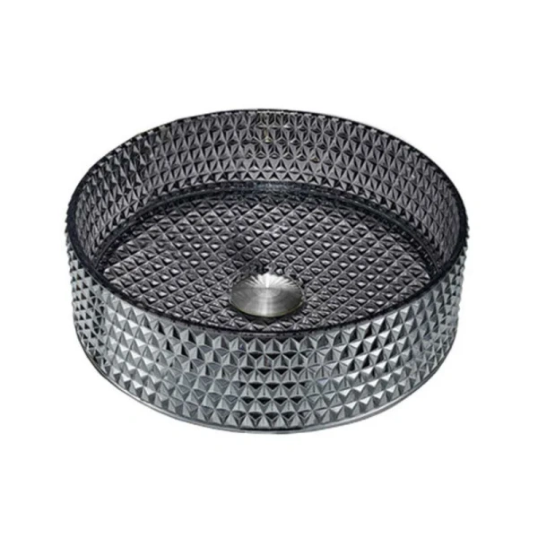 Раковина Vincea 40 см черная - фото 1