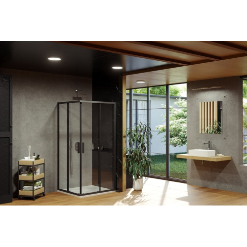 Душевой уголок Ravak Blix Slim BLSRV2 90х90 см блестящий транспарент - фото 3
