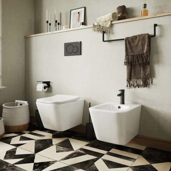 Биде подвесное Ceramica Nova Metric прямоугольное index_1 - фото 7