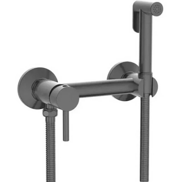 Гигиенический душ со смесителем RGW Shower Panels SP-215Gr серый - фото 1